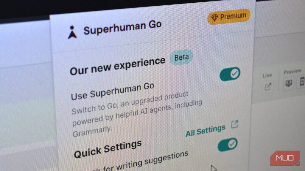 Grammarly just turned "Superhuman" and it&rsquo;s not what I…