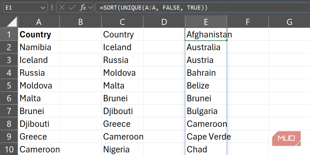 These Excel spill formulas make dynamic dashboards ridiculously easy