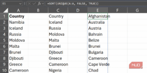 These Excel spill formulas make dynamic dashboards ridiculously easy