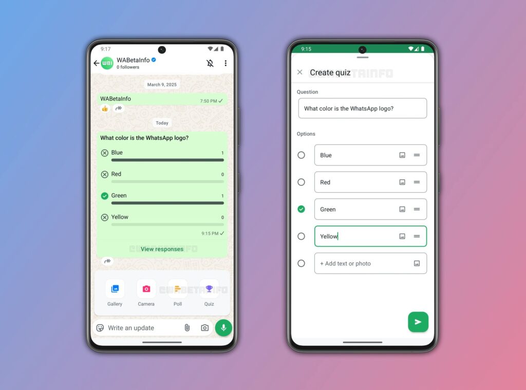WhatsApp tests Channel Quiz feature that turns followers into…