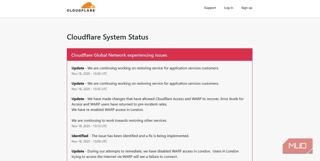 It's not just you &mdash; a massive Cloudflare outage has taken down the…