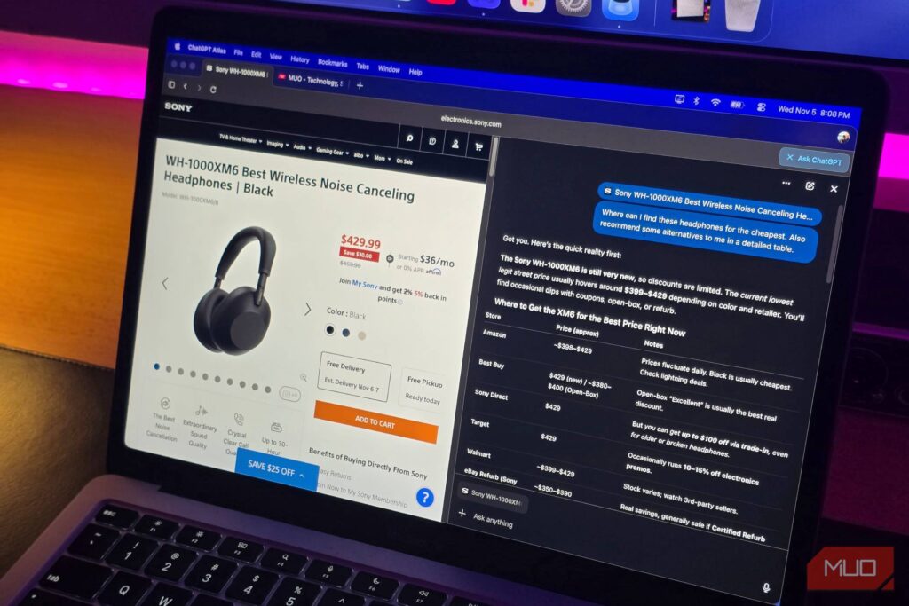A week with ChatGPT Atlas convinced me to uninstall it