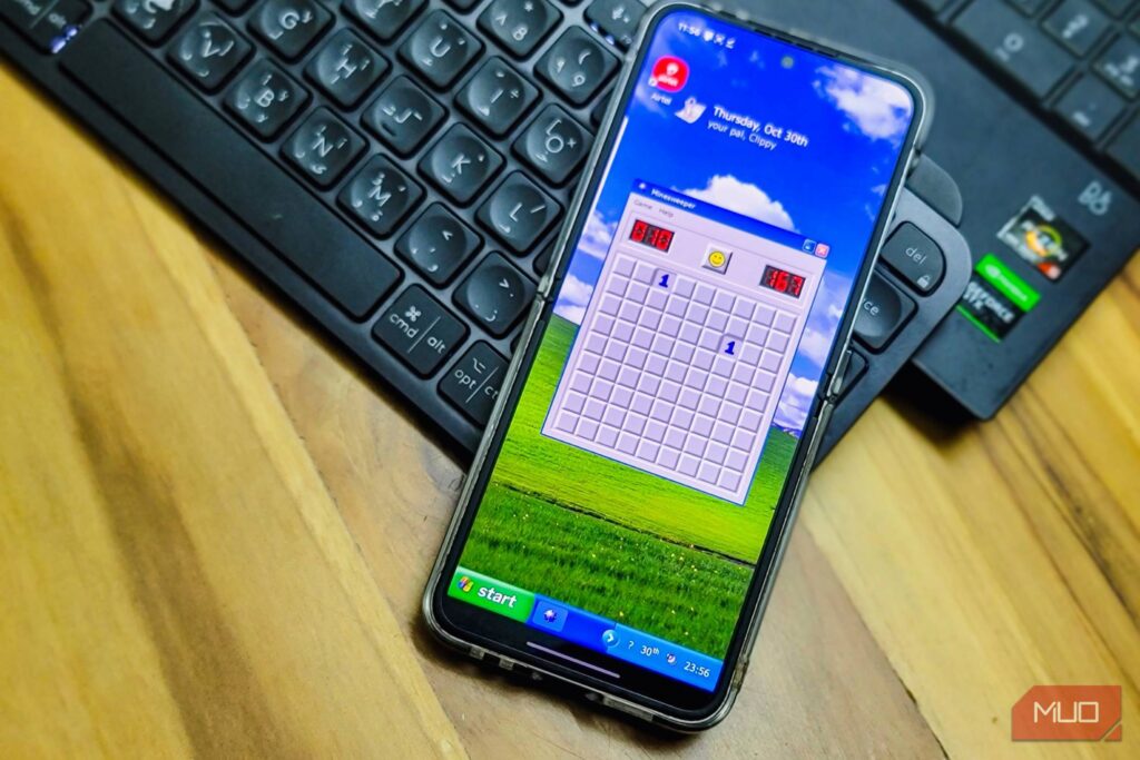 This free launcher makes your Android look just like Windows XP,…
